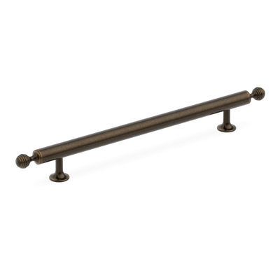 Armac Martin Merrick Cabinet Handle in 96mm / Dark Aged Brass
