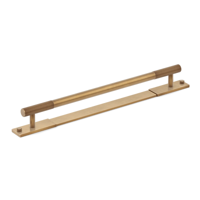Armac Martin MIX Diamond Knurled Cabinet & Appliance Pulls in 384mm / Fine English Antique