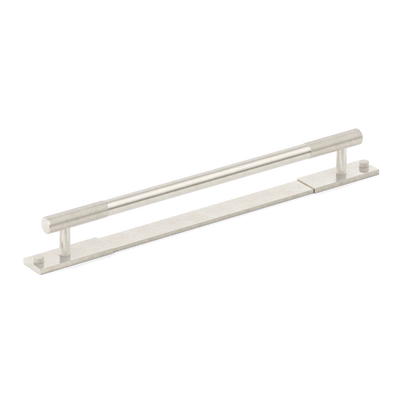 Armac Martin MIX Diamond Knurled Cabinet & Appliance Pulls in 384mm / Barrelled Nickel Plate