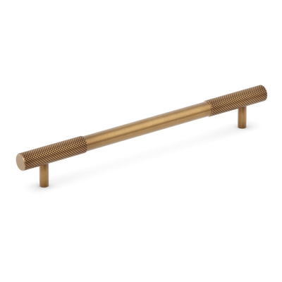 Armac Martin MIX Diamond Knurled Cabinet Handle in 128mm / Fine English Antique