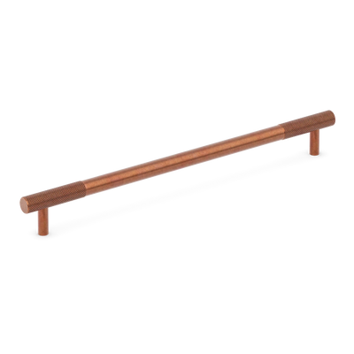 Armac Martin MIX Diamond Knurled Cabinet & Appliance Pulls in 384mm / Aged Copper