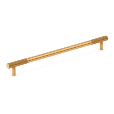 Armac Martin MIX Diamond Knurled Cabinet & Appliance Pulls in 384mm / Burnished Brass