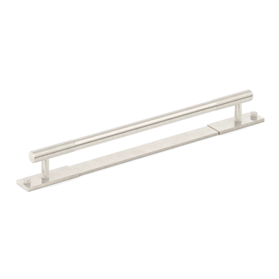 Armac Martin MIX Straight Knurled Cabinet & Appliance Pulls in 384mm / Barrelled Nickel Plate