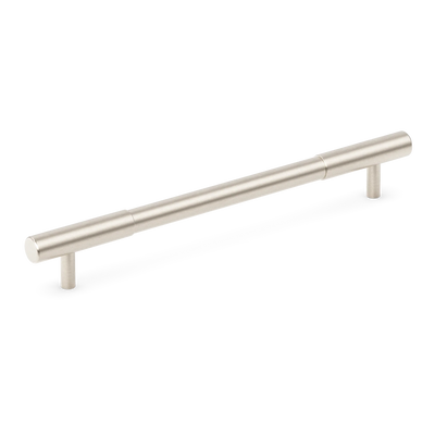 Armac Martin MIX Plain Pull Handle in 128mm / Satin Nickel Plate