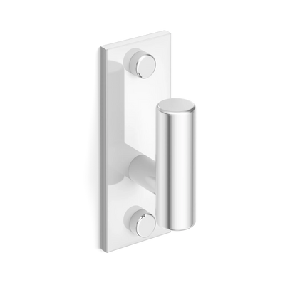 Armac Martin MIX Plain Single Vertical Wall Hook in 84mm / Polished Chrome Plate