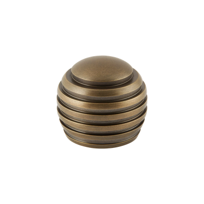 Armac Martin Nelson Cabinet Knob in 25mm / Satin Antique Satin Lacquered