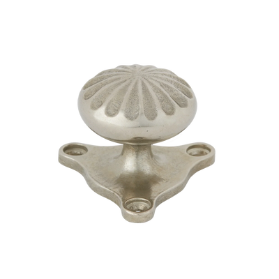 Armac Martin Oldbury Fluted Bronze Cabinet Knob in 32mm / White Bronze