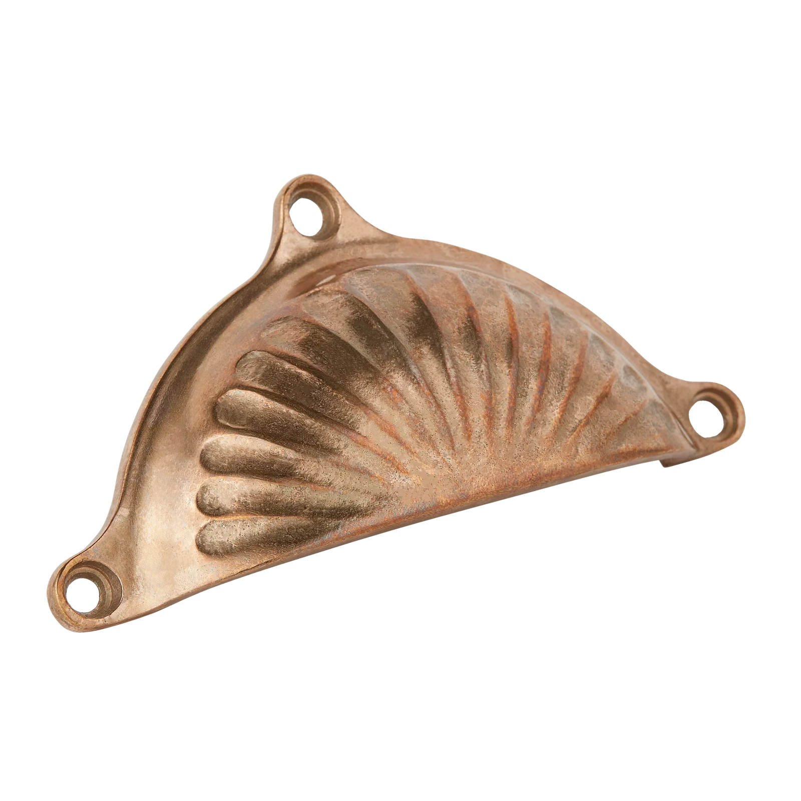Armac Martin Oldbury Fluted Bronze Cup Pull in 104mm / Silicon Bronze