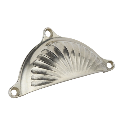 Armac Martin Oldbury Fluted Bronze Cup Pull in 104mm / White Bronze