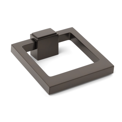 Armac Martin Quadrille Cabinet Ring Pull in 50mm / Dark Bronze