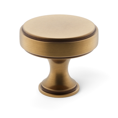 Armac Martin Rotunda Cabinet Knob in 25mm / Fine English Antique