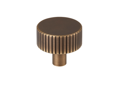 Armac Martin MIX Straight Knurled Cabinet Knob