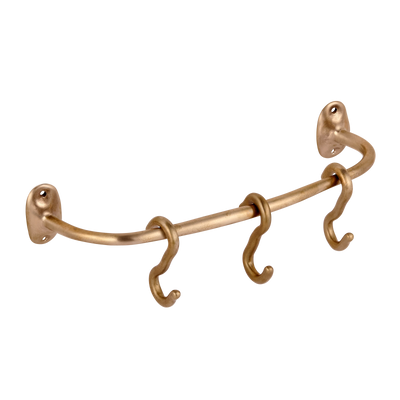 Armac Martin Sketch Pot Rail and S Hooks in 295mm / Silicon Bronze
