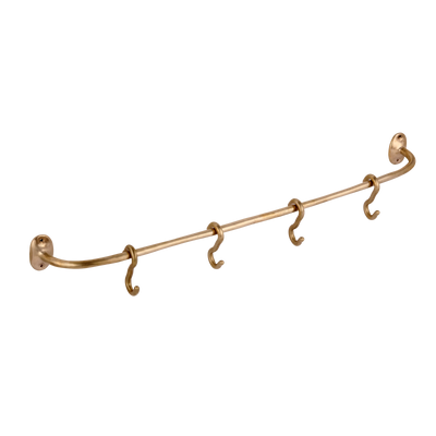 Armac Martin Sketch Pot Rail and S Hooks in 705mm / Silicon Bronze