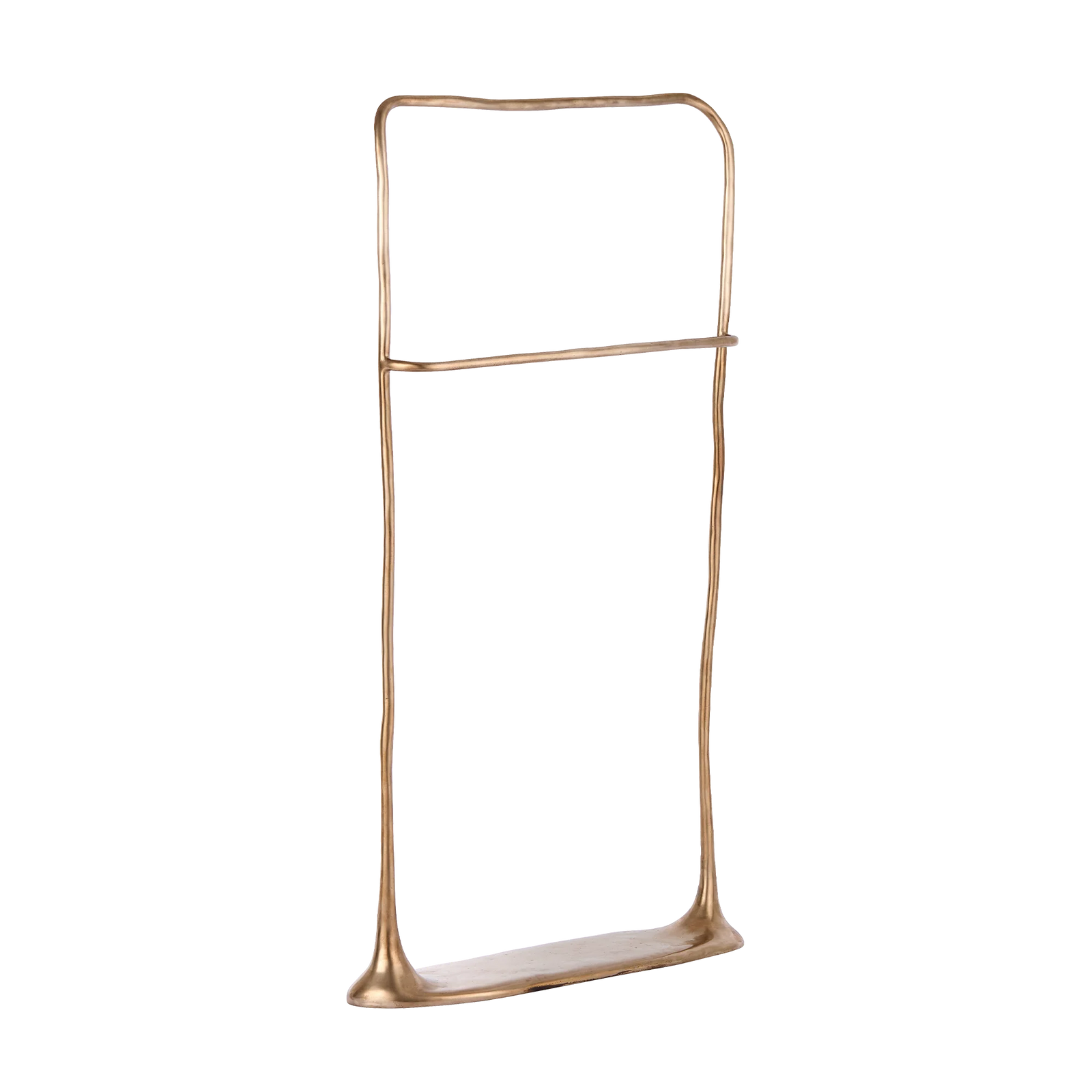 Armac Martin Sketch Freestanding Towel Rail in 480mm / Silicon Bronze
