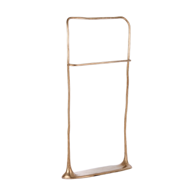 Armac Martin Sketch Freestanding Towel Rail in 480mm / Silicon Bronze