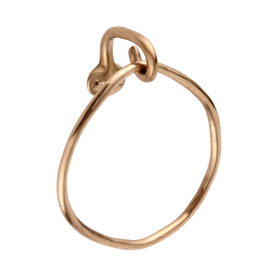 Armac Martin Sketch Towel Ring in 180mm / Silicon Bronze