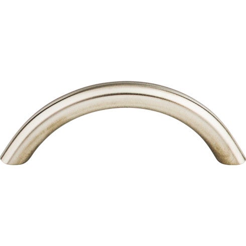 Top Knobs Solid Bowed Bar Pull 3" c-c in Stainless Steel