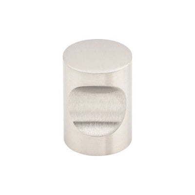 Top Knobs Indent Knob 5/8" in Stainless Steel