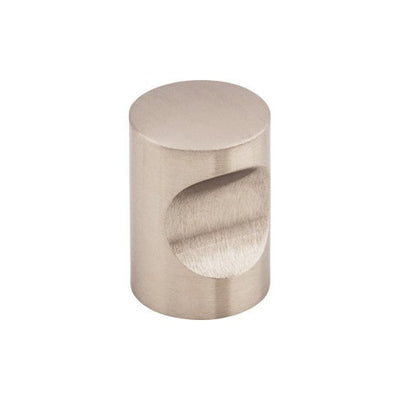 Top Knobs Indent Knob 5/8" in Stainless Steel