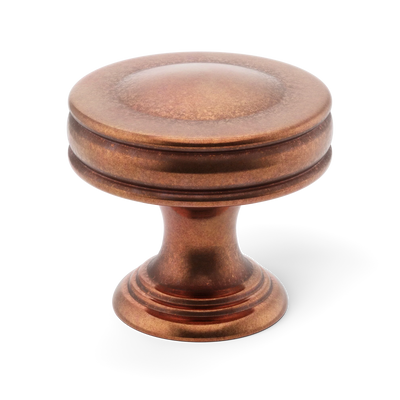 Armac Martin Sutton Cabinet Knob in 25mm / Aged Copper