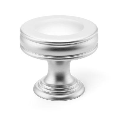 Armac Martin Sutton Cabinet Knob in 25mm / Satin Chrome Plate