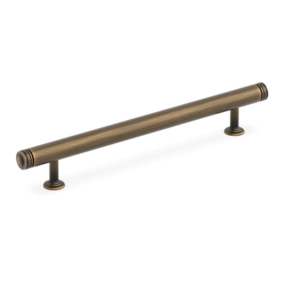 Armac Martin Sutton Cabinet Handle in 96mm / Satin Antique Satin Lacquered
