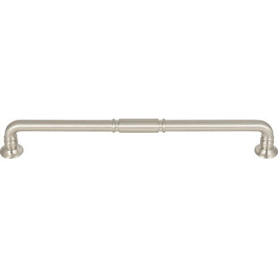 Top Knobs Kent Pull 8 13/16" c-c in Brushed Satin Nickel