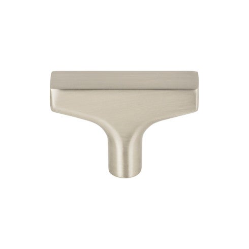 Top Knobs Riverside T-Knob 2" in Brushed Satin Nickel