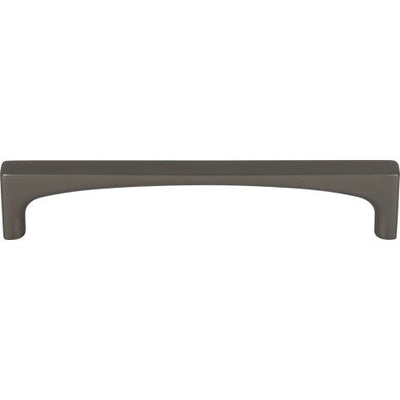 Top Knobs Riverside Pull 5 1/16" c-c in Ash Gray