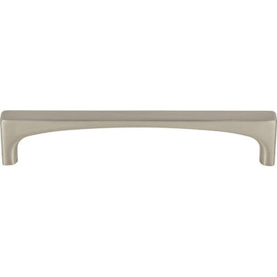 Top Knobs Riverside Pull 5 1/16" c-c in Brushed Satin Nickel