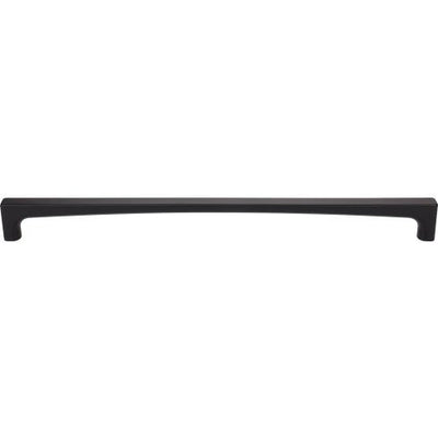 Top Knobs Riverside Pull 18" c-c Appliance Pull in Flat Black
