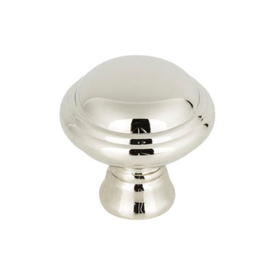 Top Knobs Henderson Knob 1 1/4" in Polished Nickel