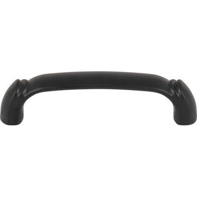 Top Knobs Pomander Pull 3 3/4" c-c in Flat Black