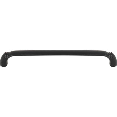 Top Knobs Pomander Pull 7 9/16" c-c in Flat Black
