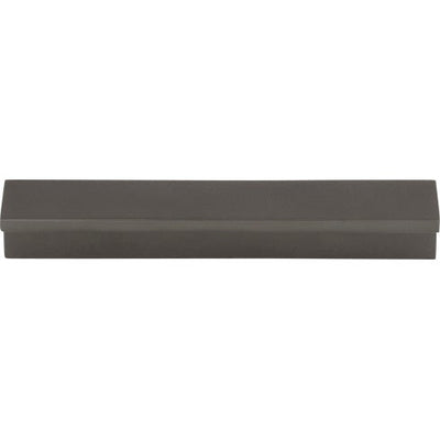 Top Knobs Minetta Tab Pull 3 3/4" c-c in Ash Gray