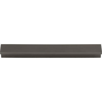 Top Knobs Minetta Tab Pull 5 1/16" c-c in Ash Gray