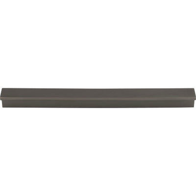 Top Knobs Minetta Tab Pull 7 9/16" c-c in Ash Gray