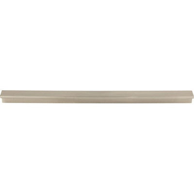 Top Knobs Minetta Tab Pull 12" c-c in Brushed Satin Nickel