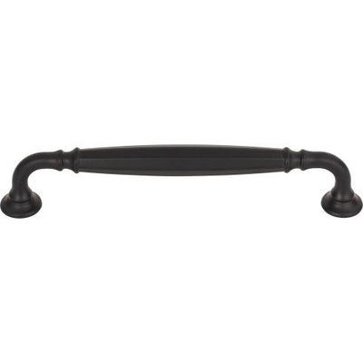Top Knobs Barrow Pull 6 5/16" c-c in Flat Black