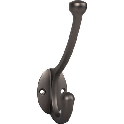 Top Knobs Bergen Hook 5 9/16" in Ash Gray