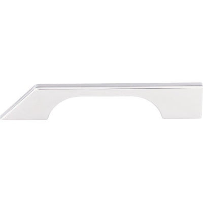 Top Knobs Tapered Pull 5" c-c in Polished Chrome