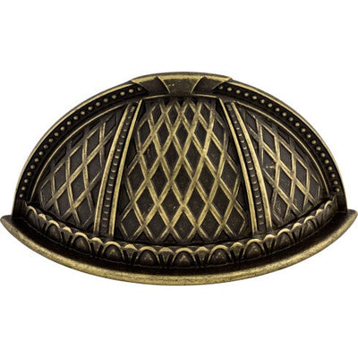 Top Knobs Trevi Cup Pull 2 1/2" c-c in German Bronze