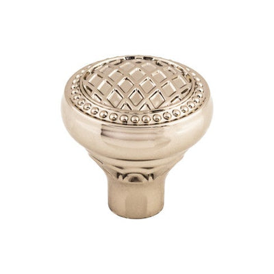 Top Knobs Trevi Round Knob 1 5/16" in Polished Nickel