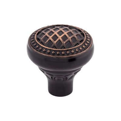 Top Knobs Trevi Round Knob 1 5/16" in Tuscan Bronze