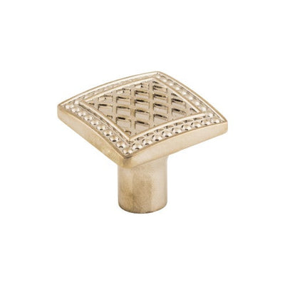 Top Knobs Trevi Square Knob 1 1/4" in Polished Nickel