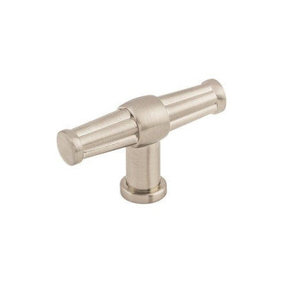 Top Knobs Luxor T-Handle 2 1/2" in Brushed Satin Nickel