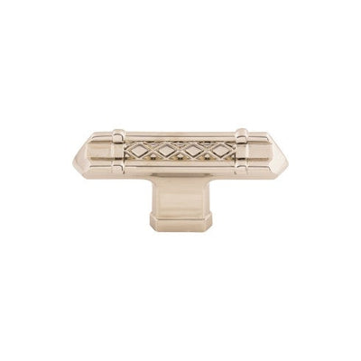 Top Knobs Tower Bridge T-Handle 2 5/8" in Polished Nickel