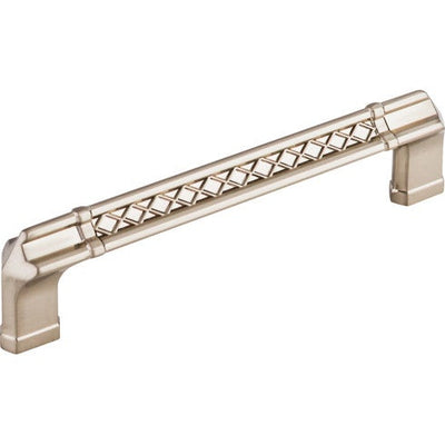 Top Knobs Tower Bridge Pull 5" c-c in Brushed Satin Nickel