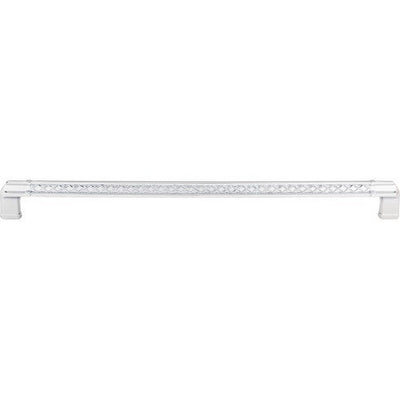 Top Knobs Tower Bridge Pull 12" c-c in Polished Chrome